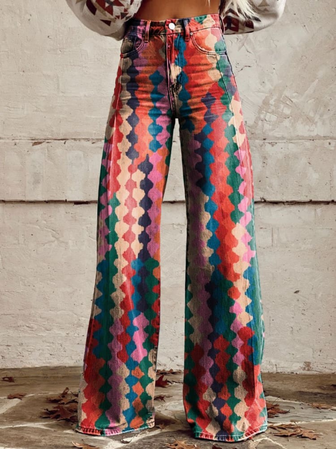Chiara | Bohemian Wide Leg Pants