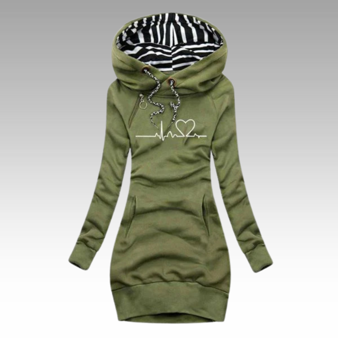 Knitelle™ - Stylish & Comfortable Knit Dress with Print