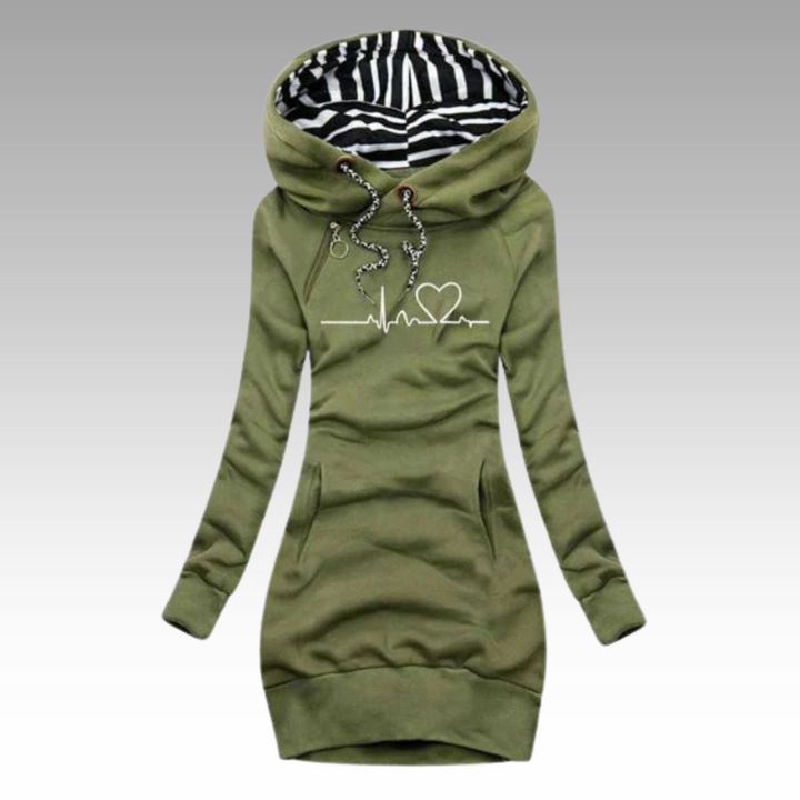 Knitelle™ - Stylish & Comfortable Knit Dress with Print