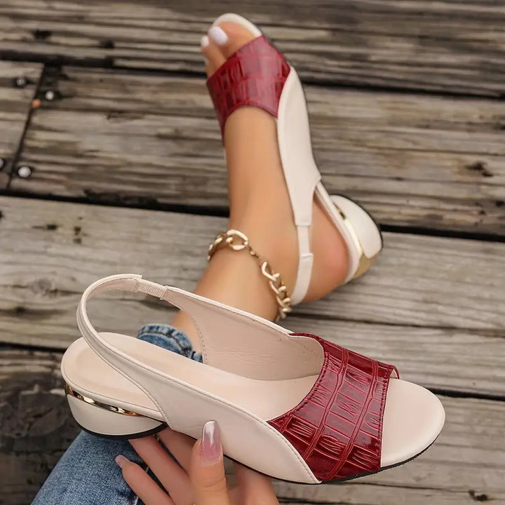 Whitney | Stylish Orthopedic Leather Sandals