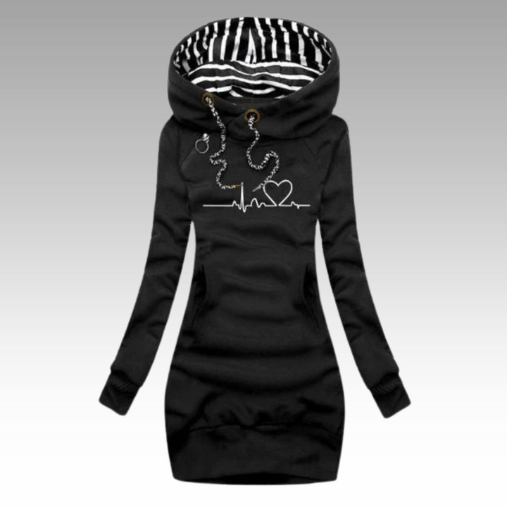 Knitelle™ - Stylish & Comfortable Knit Dress with Print