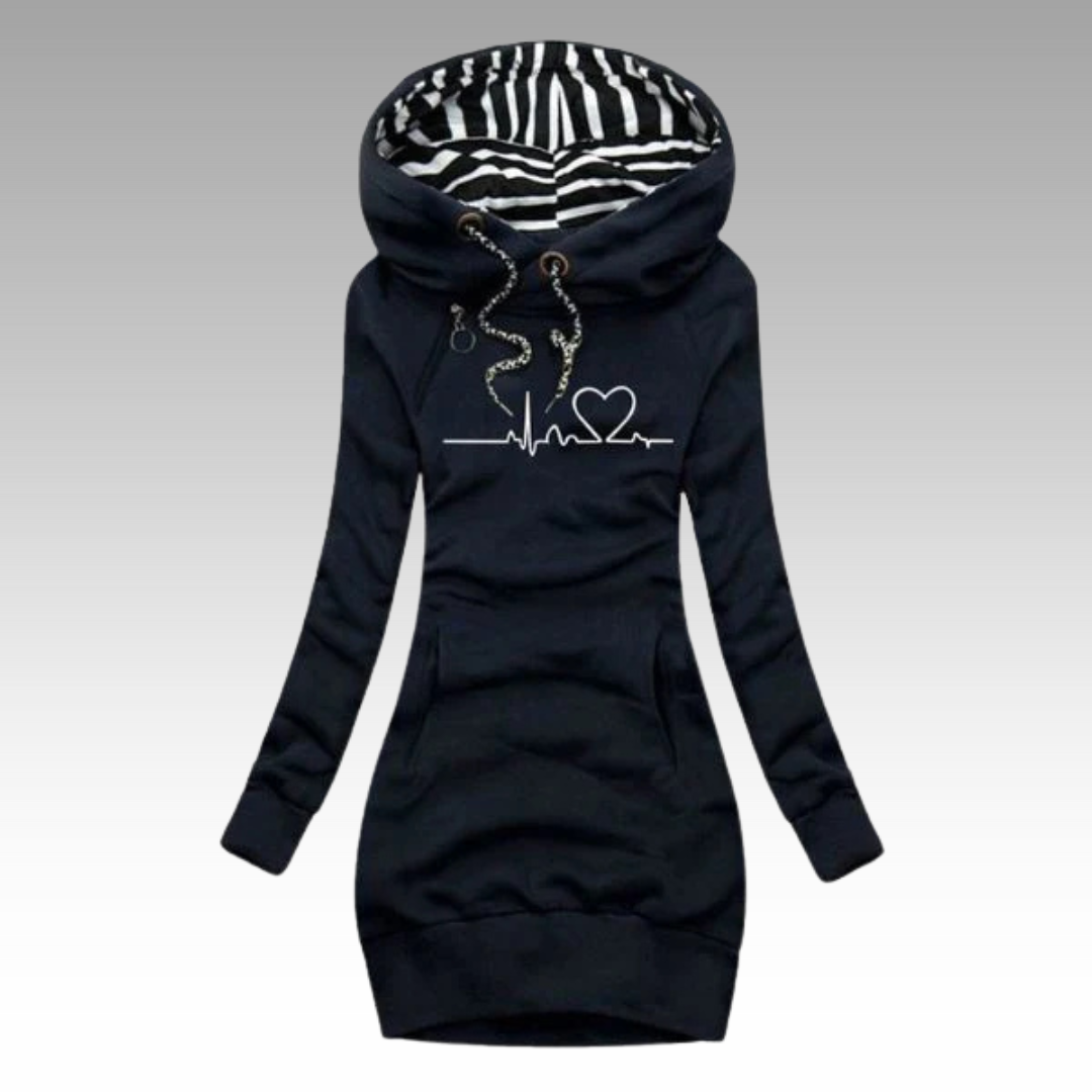 Knitelle™ - Stylish & Comfortable Knit Dress with Print