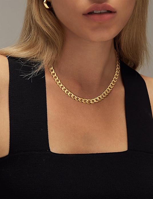 Cavaro™ | Thick Cuban Gold Chain Necklace