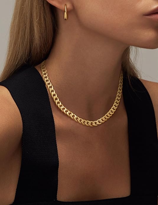 Cavaro™ | Thick Cuban Gold Chain Necklace