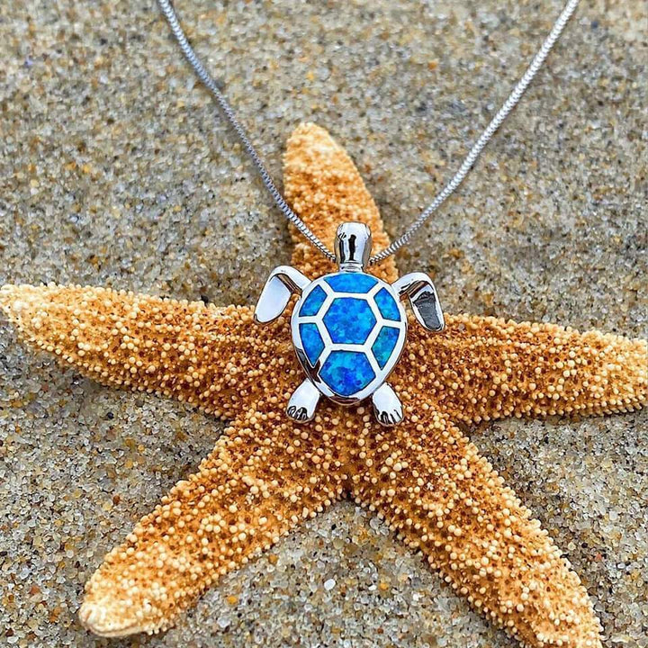 OpalWave™ | Marine Turtle Jewelry Set