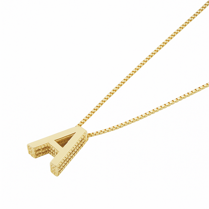 LoveNote™ | Initial Letter Gold Necklace