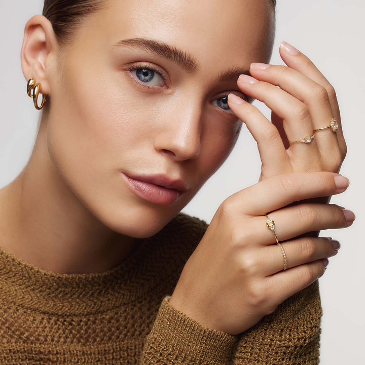 Muse™ | Golden Moonstone Ring
