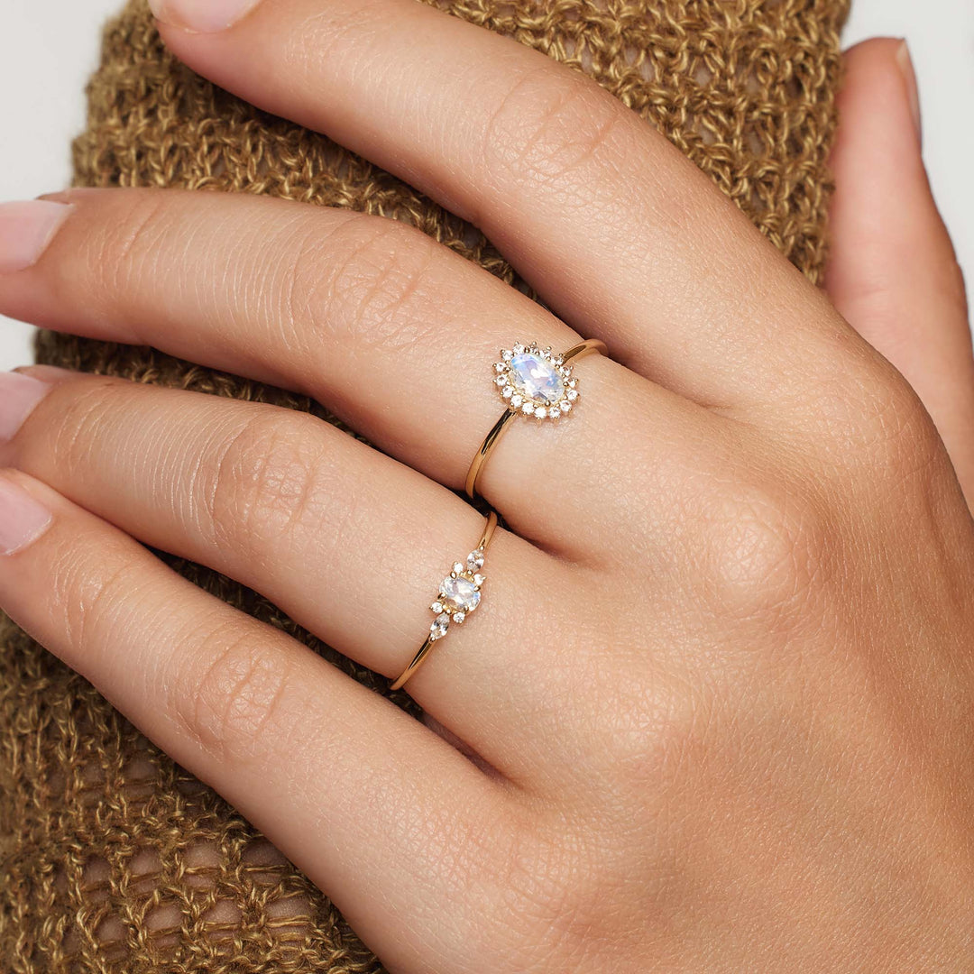 Muse™ | Golden Moonstone Ring