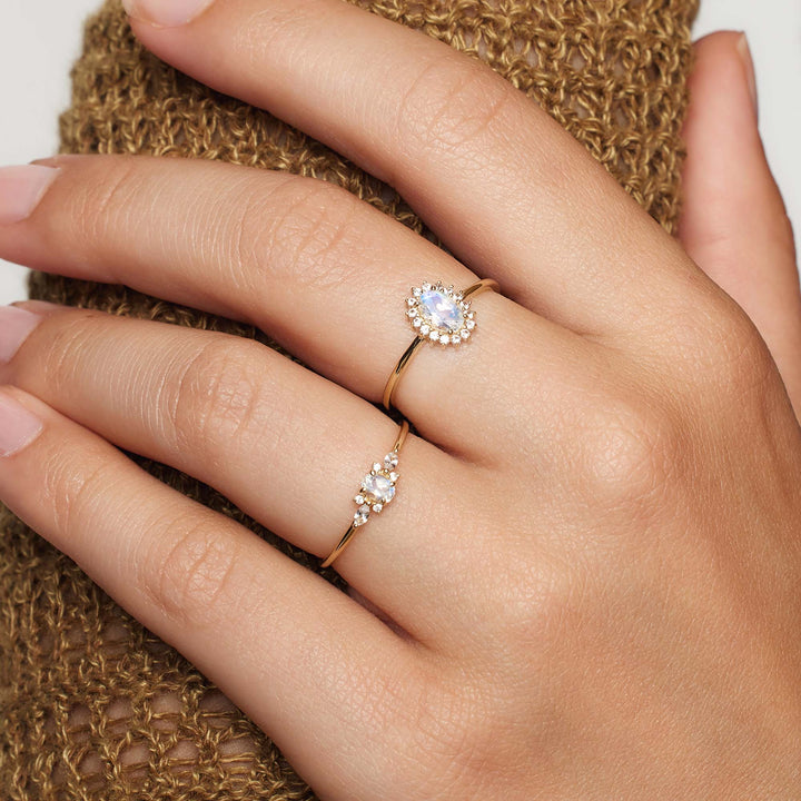 Muse™ | Golden Moonstone Ring