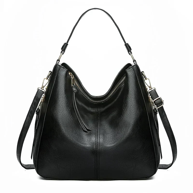Ivy - Leather Shoulder Bag