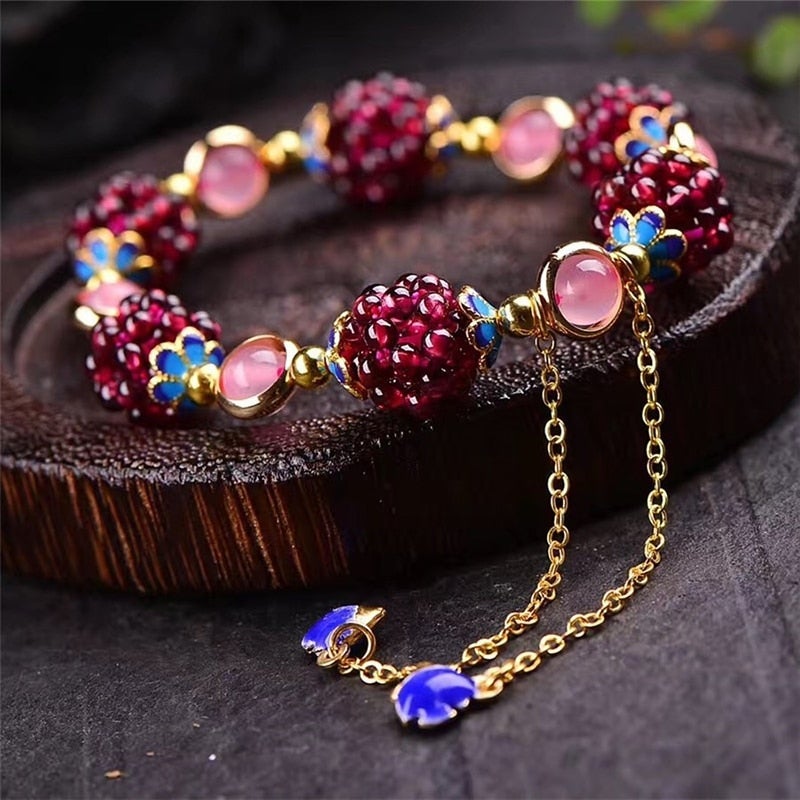 BerryStone™ | Natural Stone Berries Bracelet