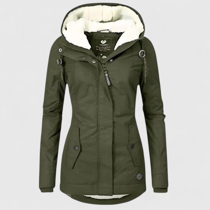 Seravia™ - Winter Jacket with Hood