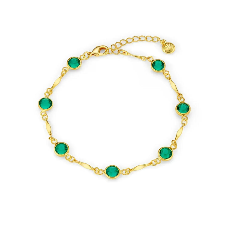 Emeralda™ | Gold Chain Bracelet
