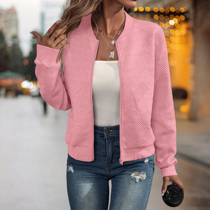 Fanny™ – Warm and Comfortable Structured Bomber Jacket