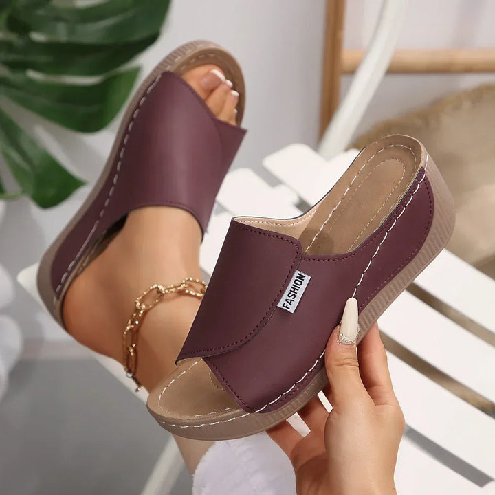 Selene | Supportive Wedge Heel Sandals