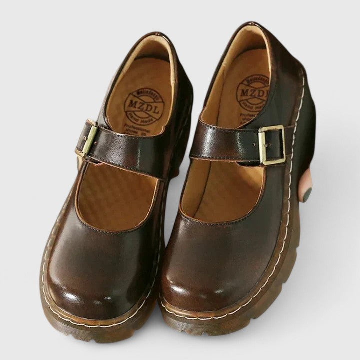 Lila | Chic Leather Heels