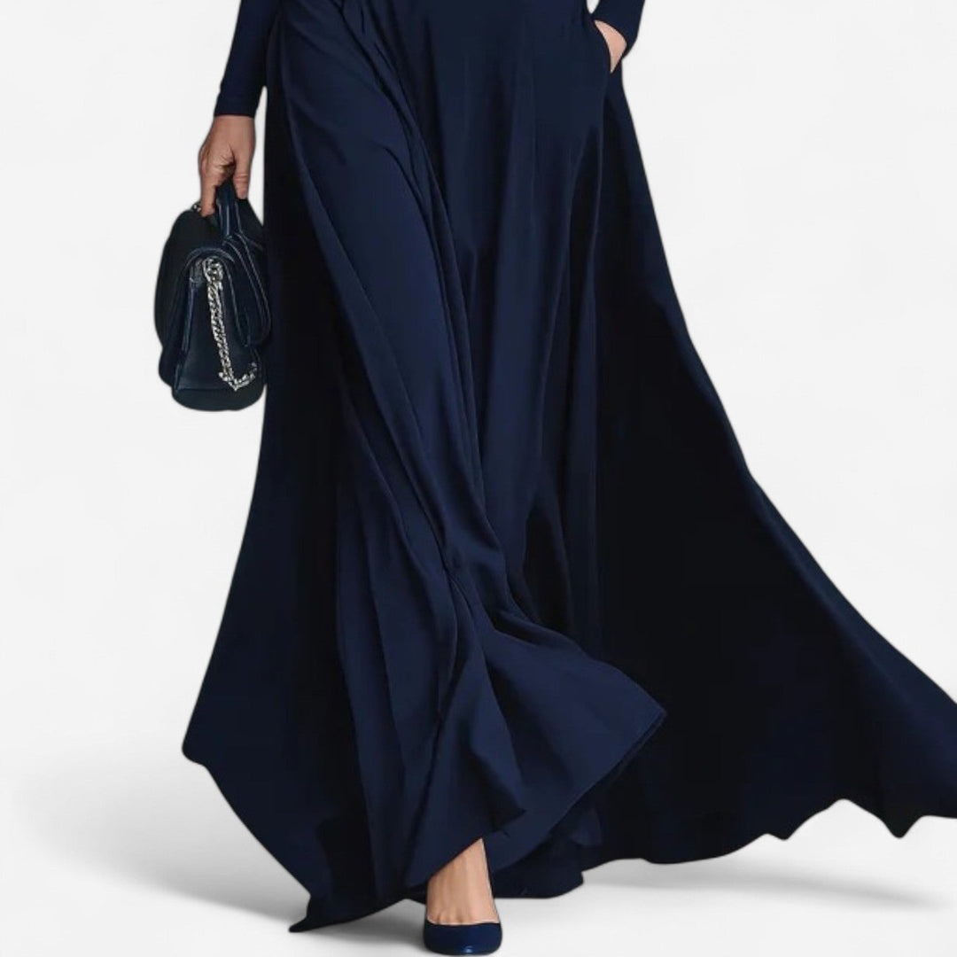 Yvelise™ High Neck Maxi Dress