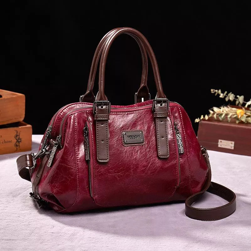Layla - Elegant Leather Handbag