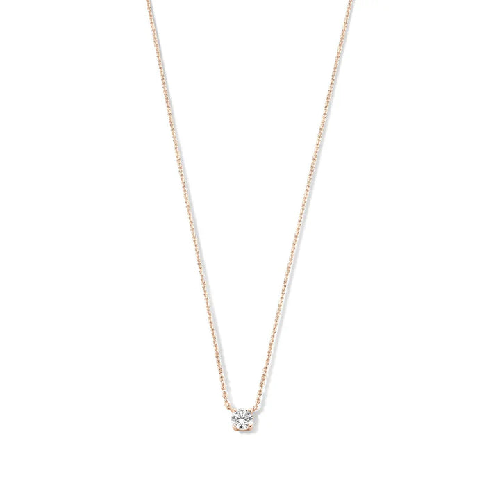 Clea™ | Gold Moissanite Stone Necklace