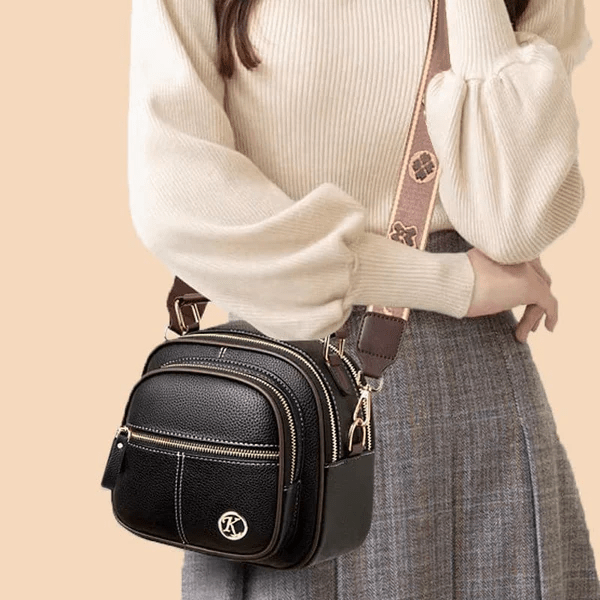 Timeless Elegance | Elegant Leather Handbag with Handle