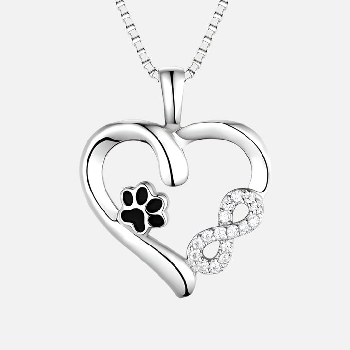 Althea™ | Paws, Heart, and Infinity Necklace